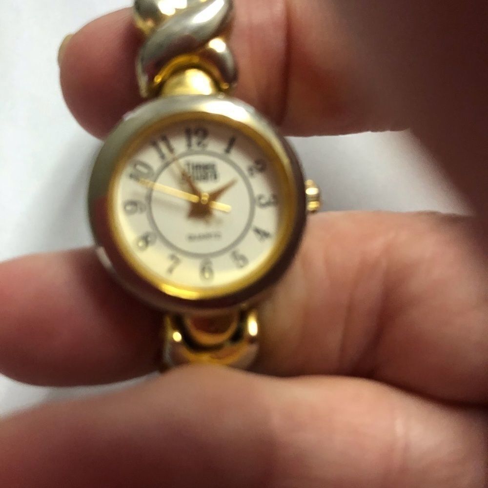 Times Square Ladies Watch. Gold and silver watch.